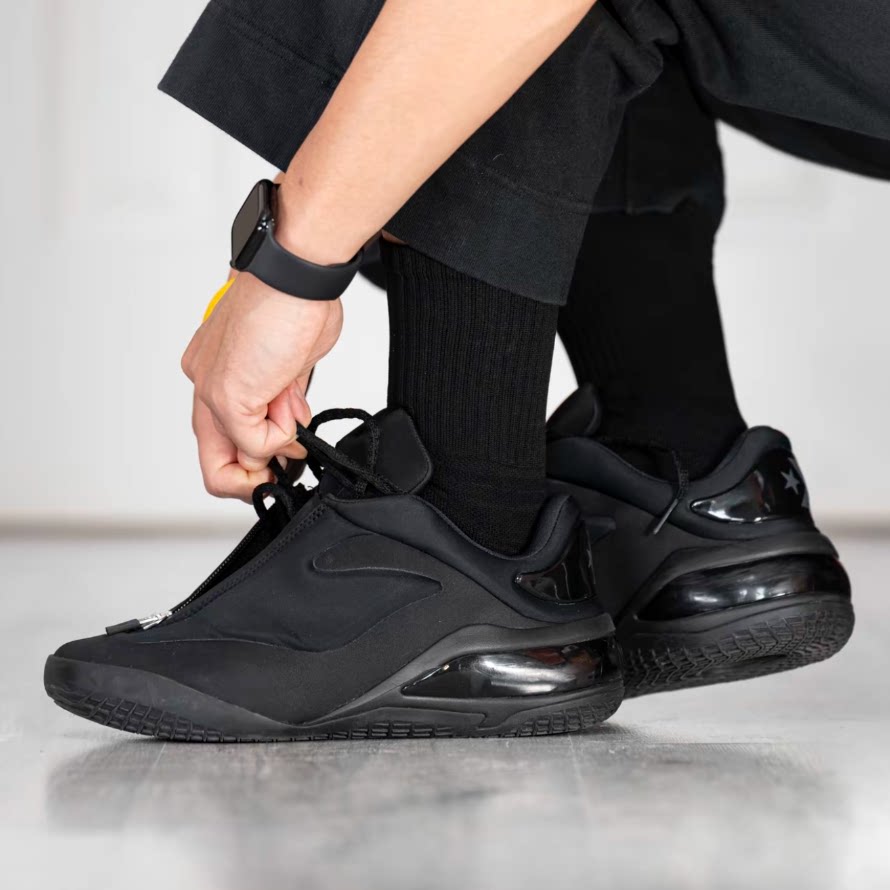Converse SHAI 001 Charm Black 舒适低帮篮球鞋男女黑色A18977C