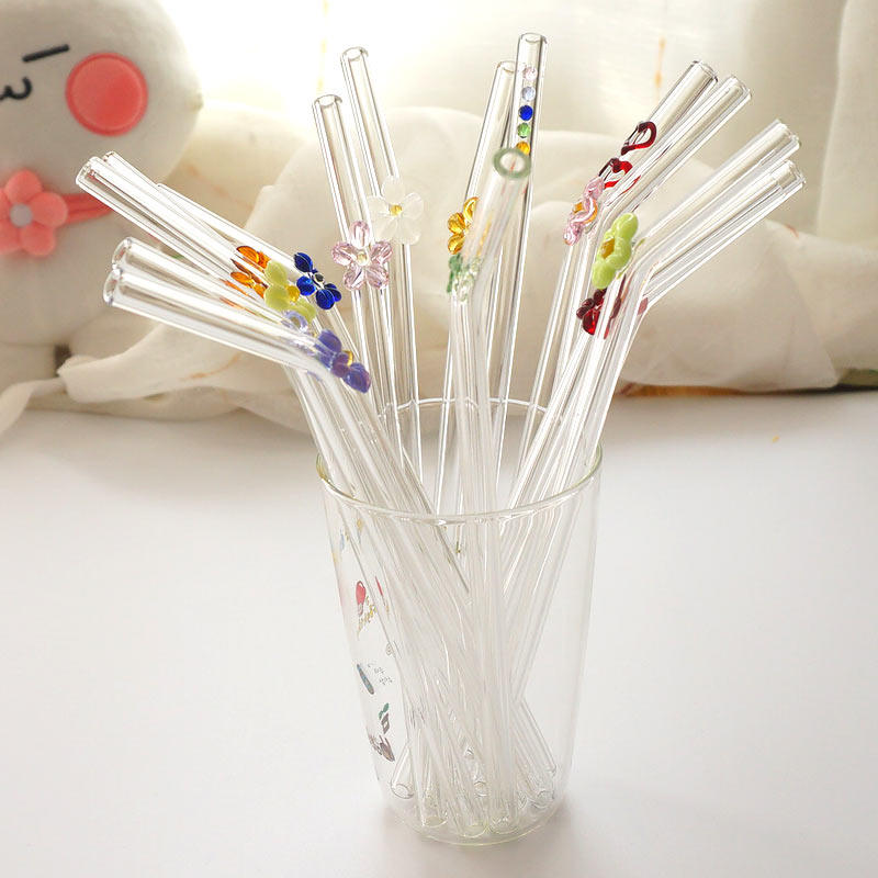 玻璃吸管孕妇懒人弯吸管玻璃非一次性环保奶茶果汁创意耐热饮管,餐饮具,吸管,淘宝优惠券,粉丝福利购,淘宝优惠卷