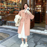 [现货】手缝双面羊毛大衣B252-88215-P245-K368，女装毛呢外套，浙宝252