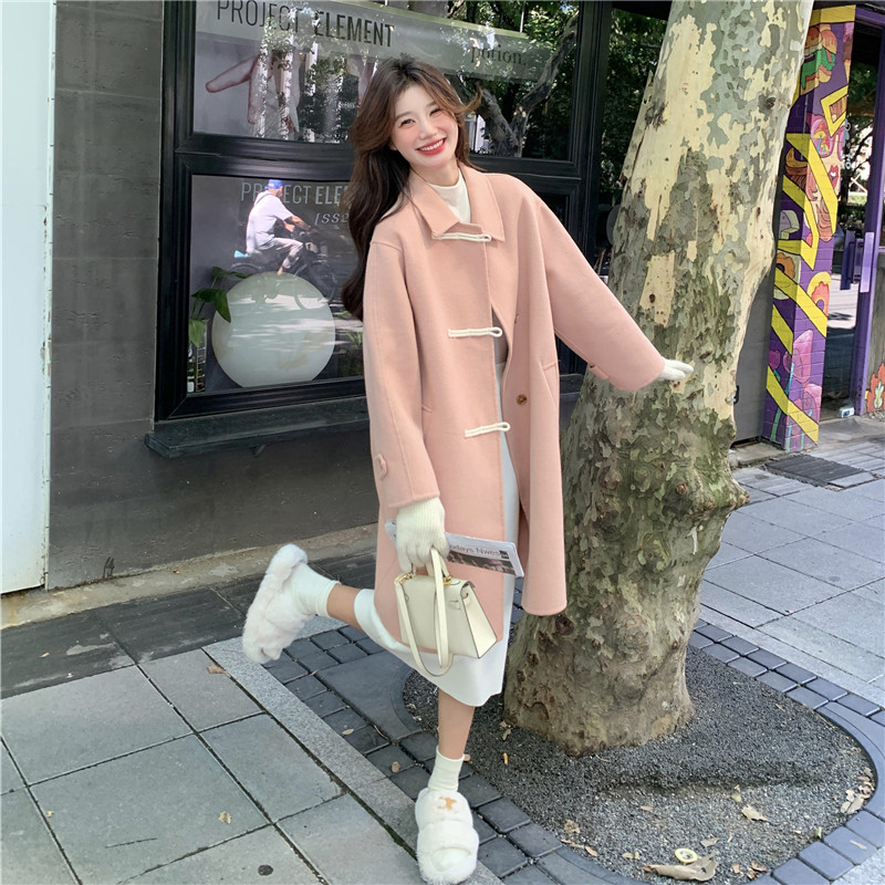 [现货】手缝双面羊毛大衣B252-88215-P245-K368,女装毛呢外套,浙宝252