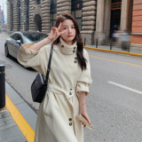 【现货】23年新款长款风衣浙宝B252-2306-P145-K218，女装风衣，浙宝252