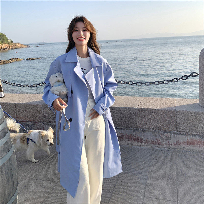 [现货】高级感气质过膝女中长款风衣浙宝B252-2506-P150-K228，女装风衣，浙宝252