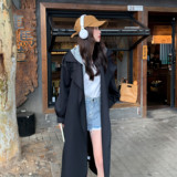 【现货】春装新款中长款风衣浙宝B252-2433-P150-K218，女装风衣，浙宝252