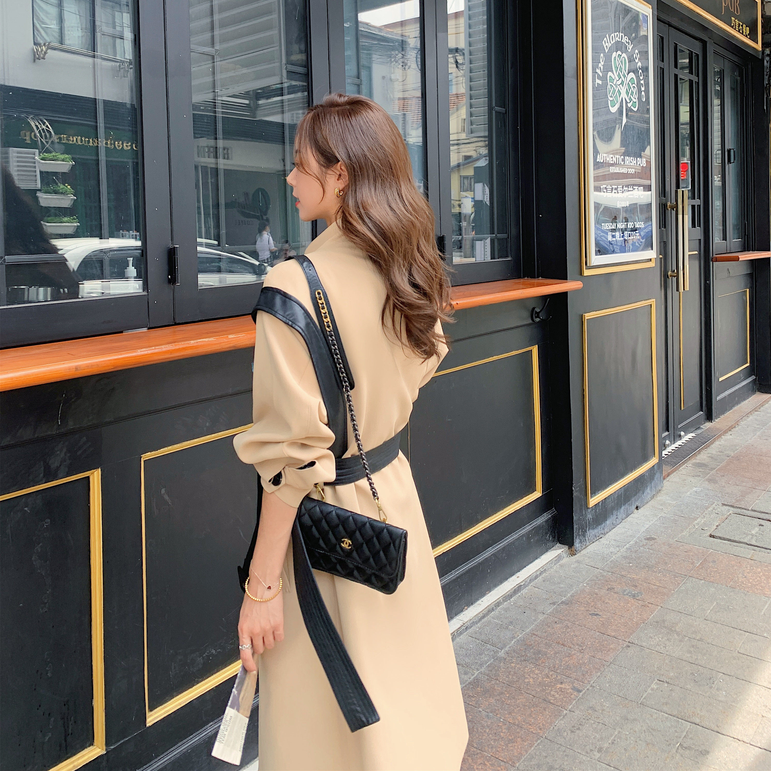 【现货档口】拼皮风衣浙宝B252-2124-P150-K228,女装风衣,浙宝252
