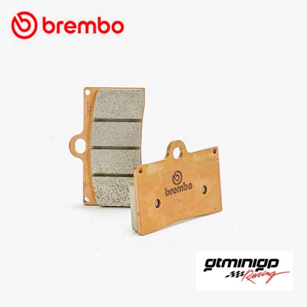 brembo布雷博 雅马哈r6 r1双子星卡钳z04赛用刹车片 对四刹车片皮