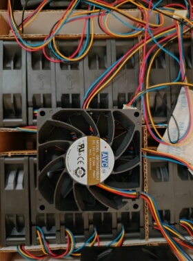 AVCAVC 8025 8CM 12V 0.54A DBTA0825B2U PWM智能控速大风量风扇