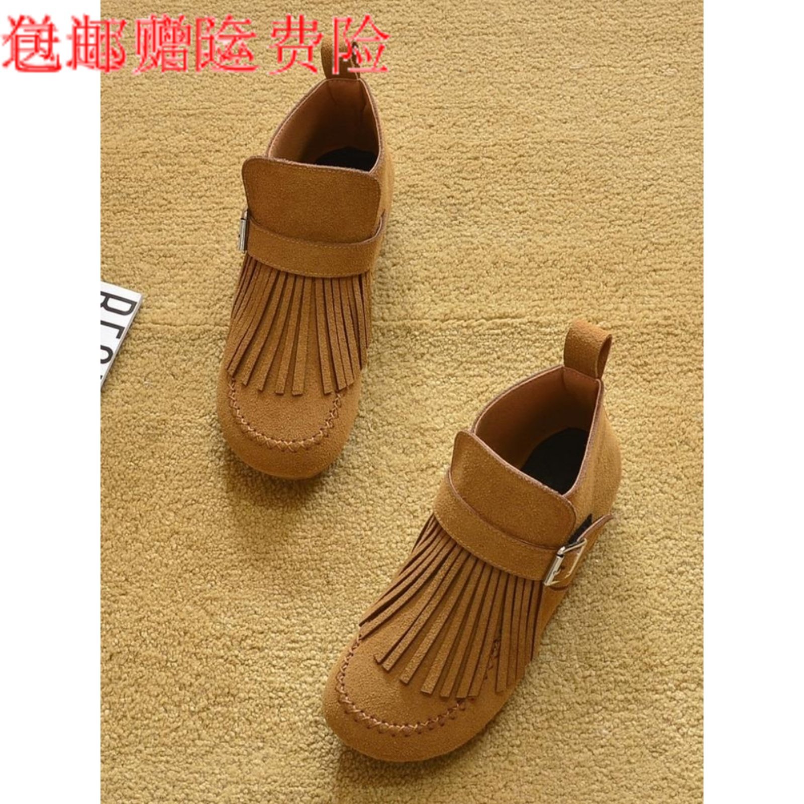 休闲短靴平底真皮马丁靴包邮