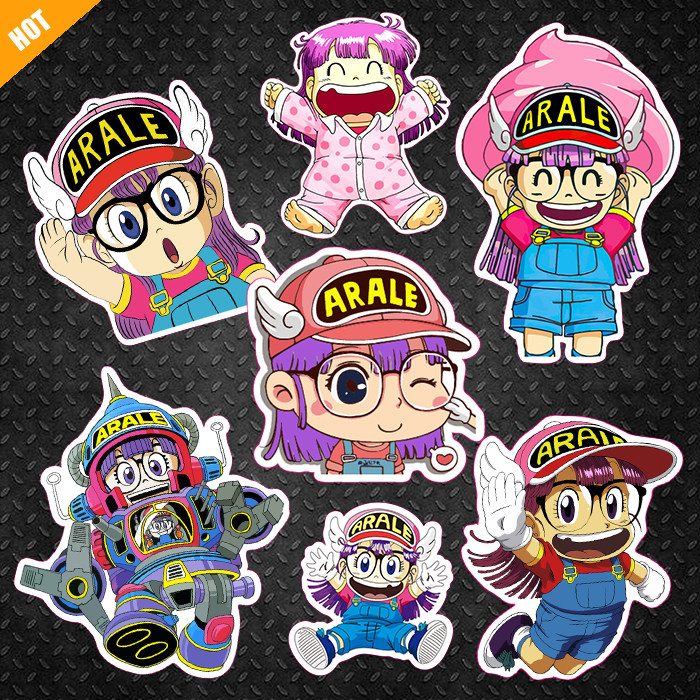 阿拉蕾ARALE旅行箱行箱电脑冰箱贴电动车汽车摩托车反光磁力贴纸,模玩/动漫/周边/娃圈三坑/桌游,动漫徽章/立牌,淘宝优惠券,粉丝福利购,淘宝优惠卷