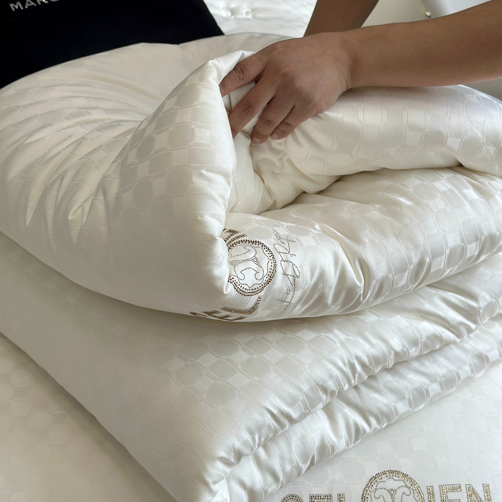 提花抗菌大豆被芯被子春秋被