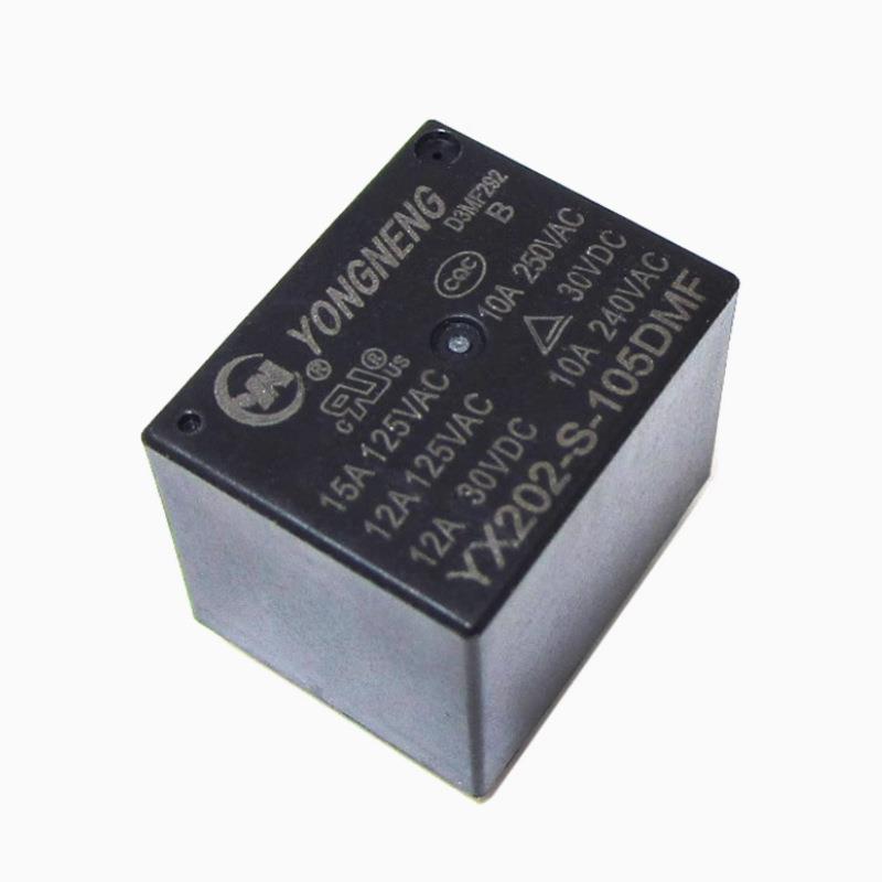 YX201永能继电器YX202-S-105D 112D 124D DM DMF 10A4/5脚206
