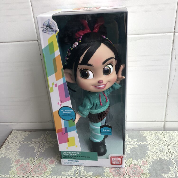 云妮洛普无敌破坏王拉尔夫2手办玩偶可动玩具正版电影模型现包邮