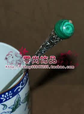 清朝王妃格格旗头步步惊心天然韩玉髓水晶发簪簪子古装发饰摄影用