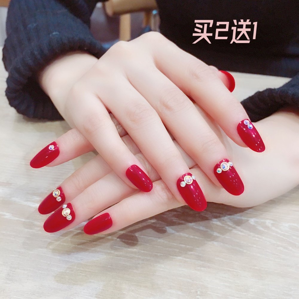 美甲法式指甲贴价格 美甲法式指甲贴图片 星期三