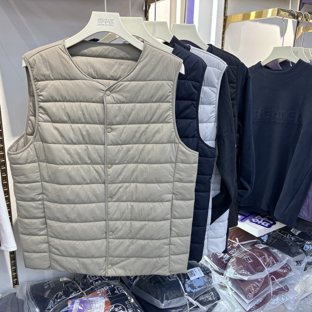 猫有范轻薄大码坎肩8851新款秋冬内搭羊毛马甲男士羊毛坎肩