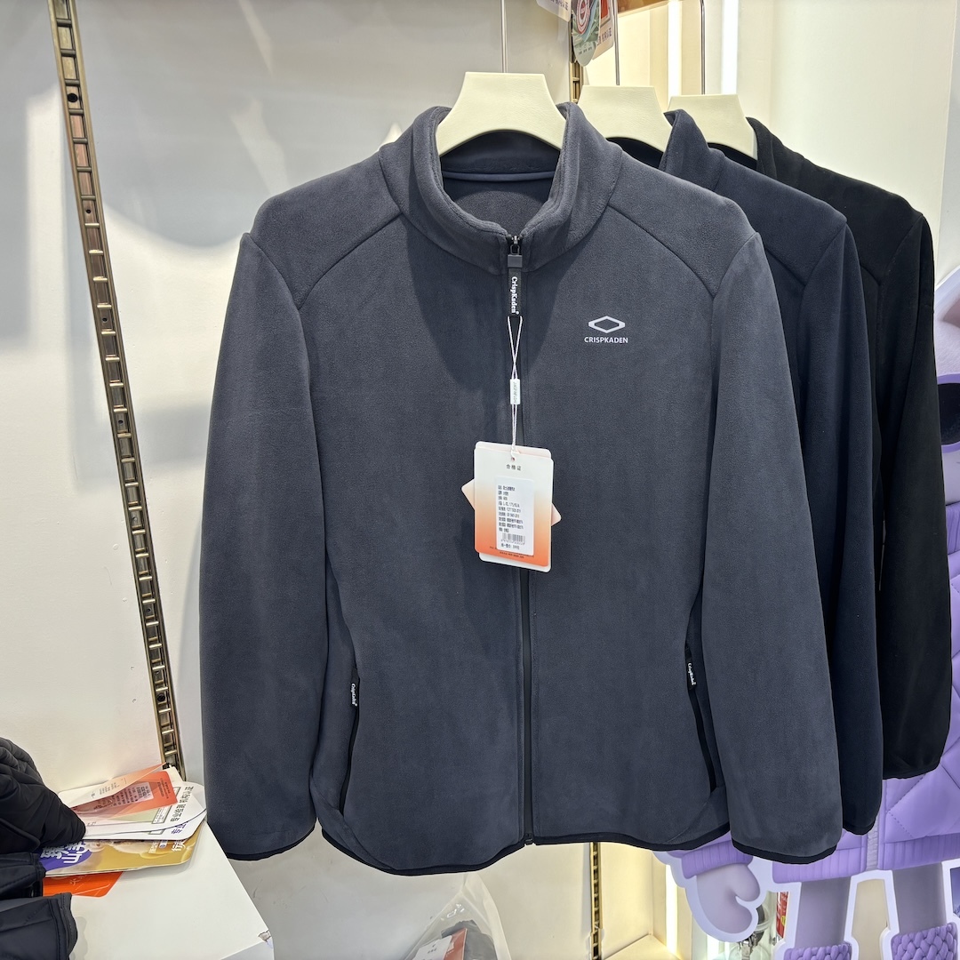 火啦啦6806冬季男士加绒加厚外套摇粒绒大码休闲保暖抓绒上衣新款