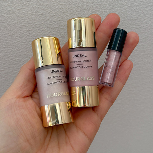 hourglass液体高光小样立体光泽水光提亮液修容Divine珍珠粉