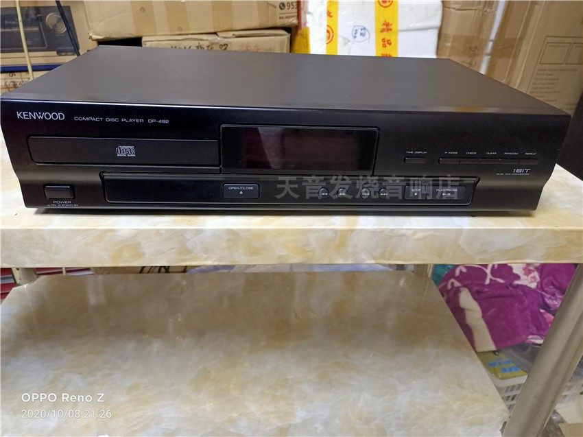 二手日本原装进口CD机 KENWOOD/建伍 DP-492 纯音乐CD机 读碟顺畅