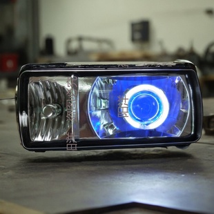 适用于普桑大灯总成尾灯改装天使眼透镜日行灯转向灯杠灯桑旅尾灯