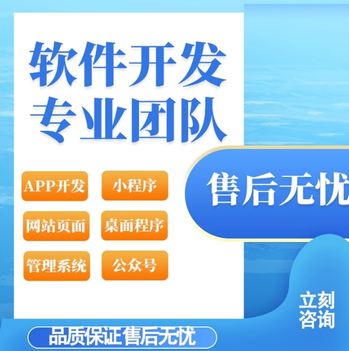 软件开发小程序开发定制Java系统设计PHP易语言Qt编程安装部署