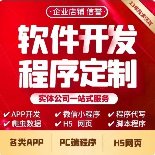 软件开发saas定制网站小程序APP软件定制开发H5管理系统源码
