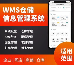 WMS仓储管理系统产品经理仓储系统流程设计库存入库出库管理系统