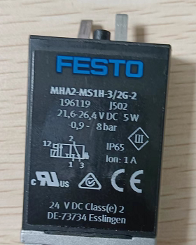 费斯托 FESTO电磁阀MHE2-MS1H-3/2G-QS-4 196135  下单发货