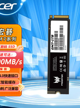 宏碁掠夺者GM7 1T  M.2固态硬盘 AI 游戏办公