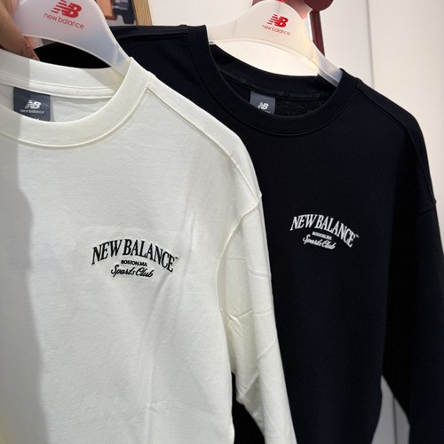 NEW BALANCE NB简约时尚百搭纯棉舒适长袖25秋男士T恤NDF31281 - 封面