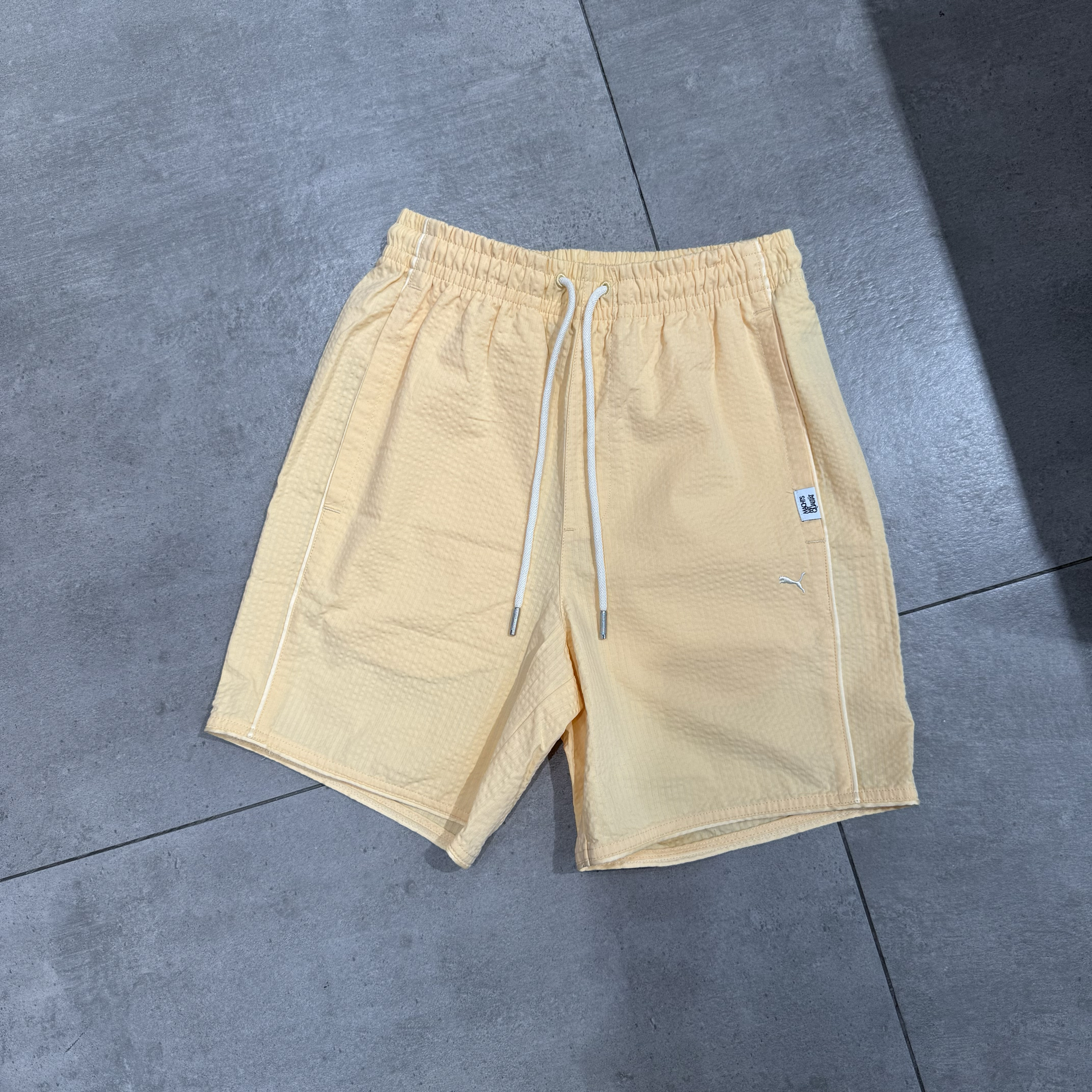 Puma/彪马 正品新款纯棉男女同款轻薄系带夏季运动短裤 624018