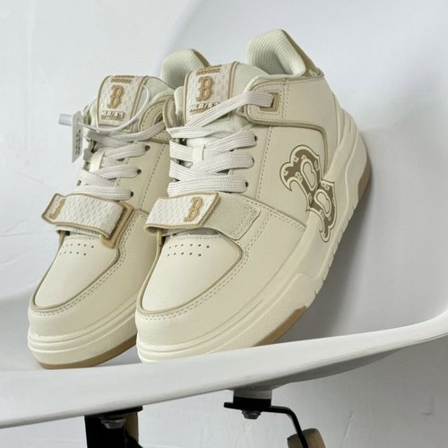 MLB新款正品板鞋女鞋秋季运动鞋厚底显高鞋子老爹鞋女3ASXLMC4N