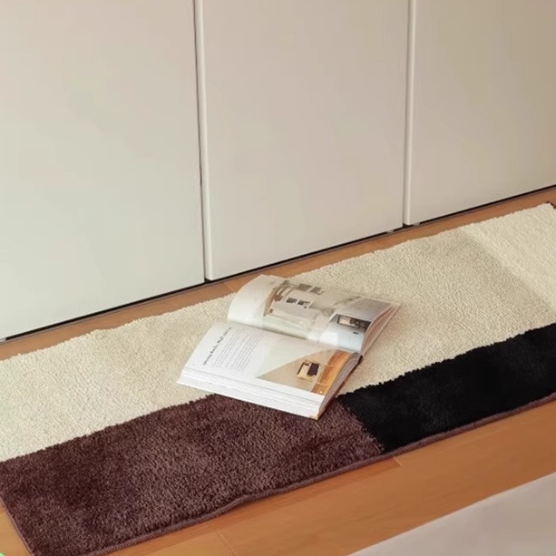 美式中古植绒仿羊绒地毯