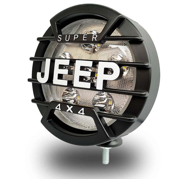 BJ40车顶灯牧马人JEEP射灯前杠灯