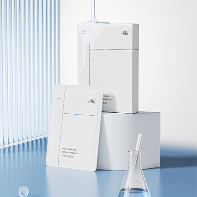 HHA净颜祛痘面膜全脸控油祛痘7天改善痘痘肌补水保湿淡化痘印粉刺