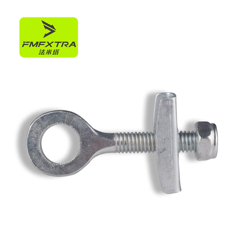 调节死飞车链条扣自行车车轮固定单车扣鱼尾叉拉链紧链调链器配件