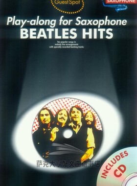 363-(萨克斯曲谱+伴奏) Playalong 系列 披头士乐队   10 首