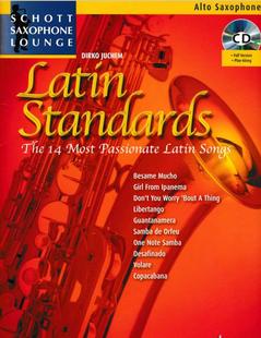 Latin 143 Juchem Dirko Standards拉丁14首 萨克斯曲谱伴奏