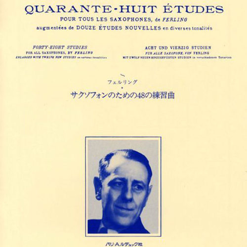 2.穆勒 48 首《中音萨克斯练习曲》Ferling  Etudes for Alto Sax