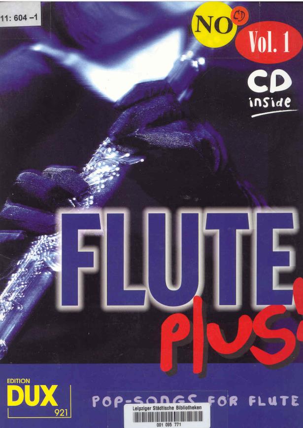 长笛16 曲谱伴奏 流行金曲【第一辑】（8首） Flute Plus! Vol.1