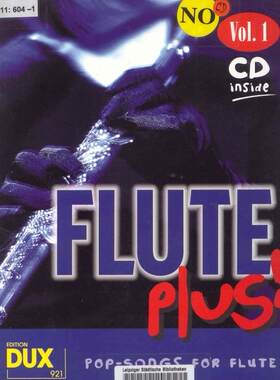 长笛16 曲谱伴奏 流行金曲【第一辑】（8首） Flute Plus! Vol.1