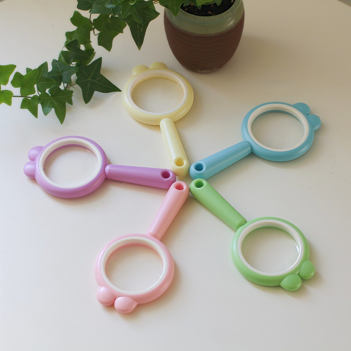 儿童手持放大镜幼儿园科学观察植物便携式放大镜高清不伤眼,鲜花速递/花卉仿真/绿植园艺,其它园艺用品,淘宝优惠券,粉丝福利购,淘宝优惠卷