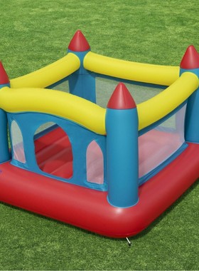 bestway儿童充气城堡蹦床小型室内家用跃动跳跳床52647