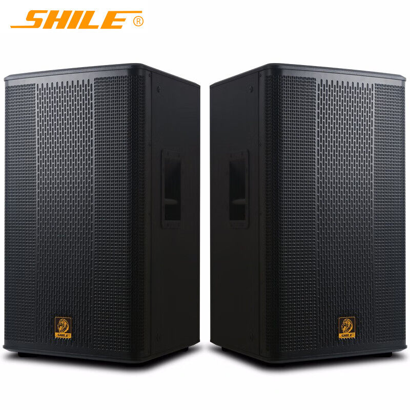 狮乐 BX-115音箱专业15英寸音箱 定阻式额定功率250W音箱一对