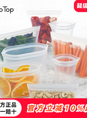 ZIPTOP可微波保鲜袋食品级硅胶饭盒便携硅胶杯燕麦杯可循环使用