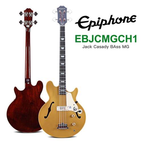 EPIPHONE JACK CASADY Bass Met.Gld ch hdwe 4弦电贝司包邮