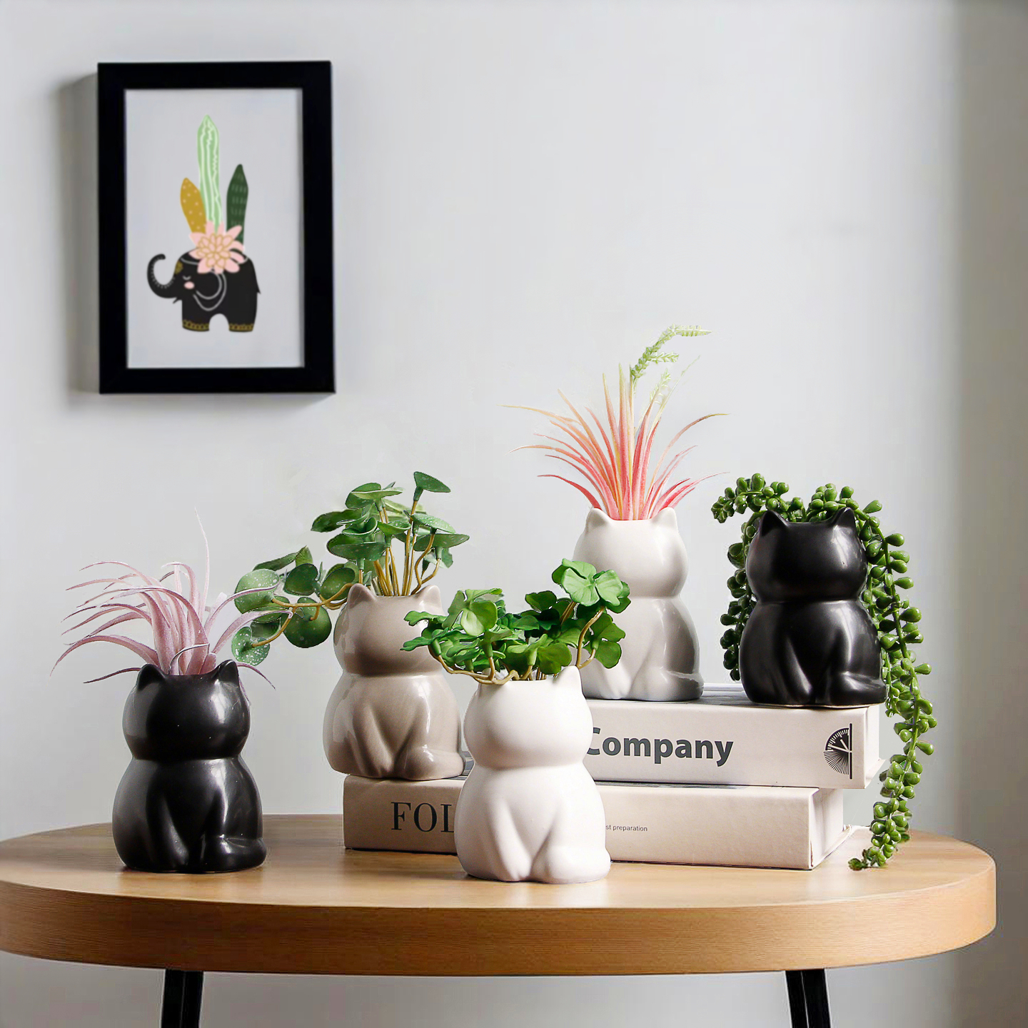 北欧仿真多肉绿植盆栽假花摆件客厅装饰品办公室桌面摆设植物造景