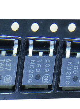 全新NTD60N02RT4G T60N02RG MOSFET 场效应管 60A 24V 贴片TO-252