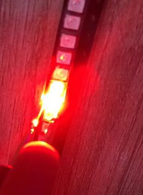 LED 3528红色 反极灯珠 超高亮 700-900mcd 铜支架 金线 1.9厚度