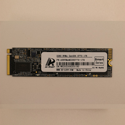 翱锐SSD M.2  NVMe 128G/256G/512G/1TB/2TB 5K台式机固态硬盘