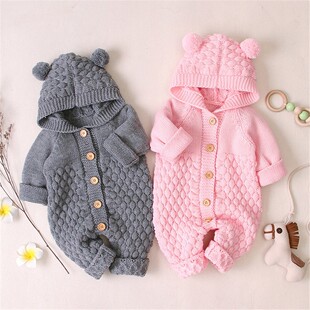 Baby boy girl Clothes New born for Winter Rompers Newborn