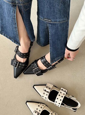 欧美玛丽珍鞋女皮鞋单鞋女women Mary Jane shoes leather shoes
